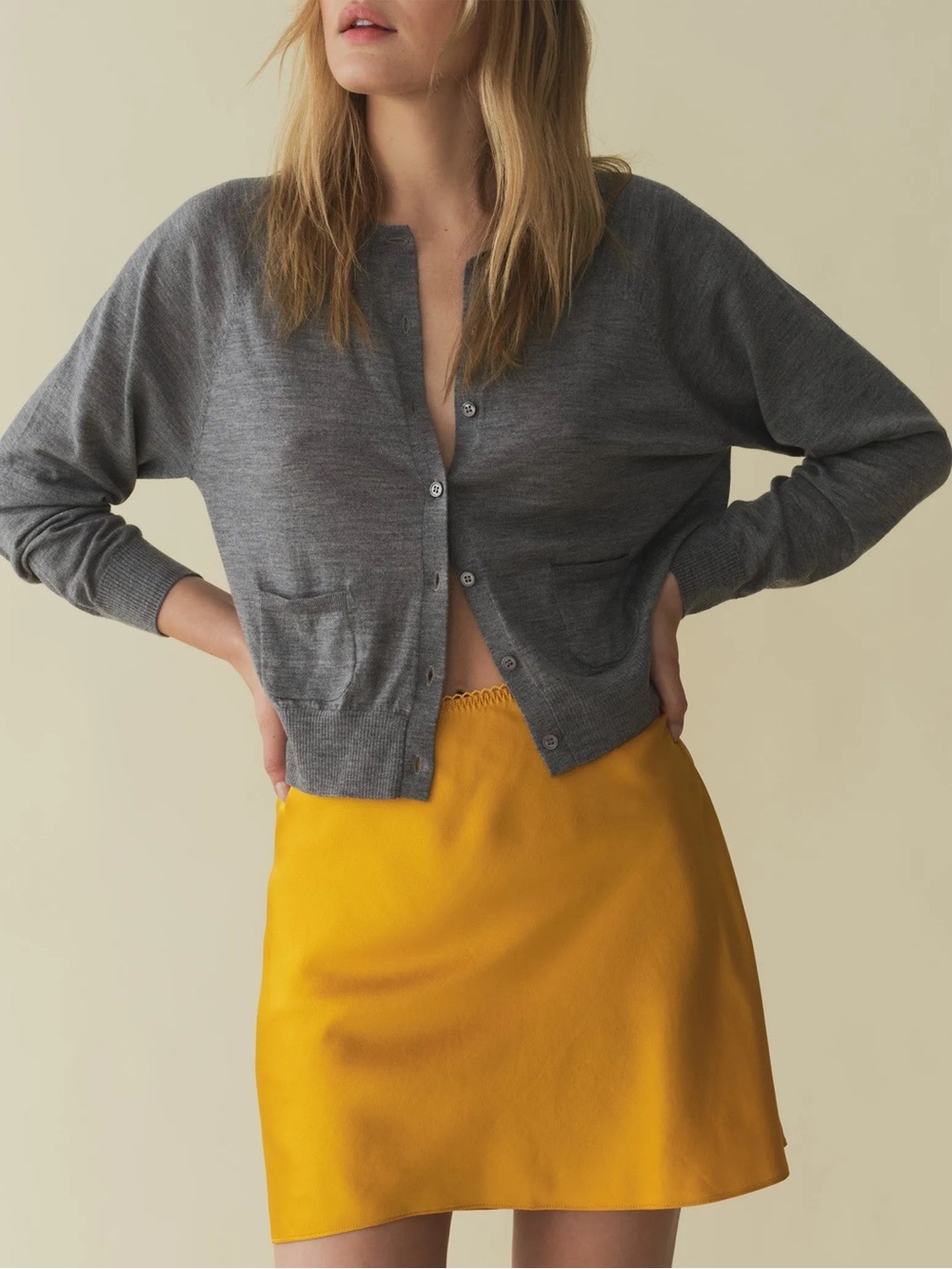 Doen Giulietta Skirt in Goldenrod
